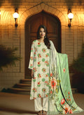 Lawn 3PC Printed Unstitched Perfect skin Contrast Suit